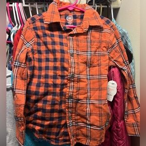 orange flannel (4-5t)